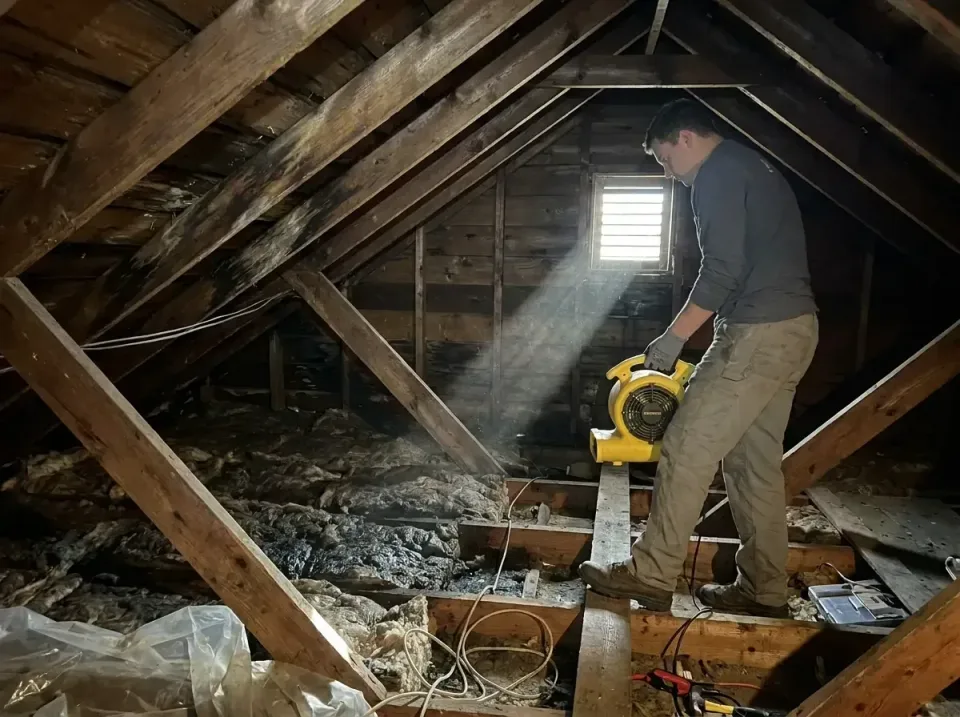 attic-water-damage-drying-proc-007 — frequently asked questions, Emergency Water Extraction & 24/7 Flood Response in Abingdo…